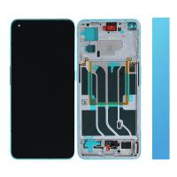 TOUCH SCREEN DISPLAY PER REALME GT 2 PRO CON FRAME BLU (SERVICE PACK)