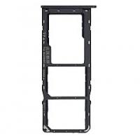 CARRELLO SIM TRAY PER OPPO A57 4G CPH2387 NERO