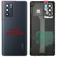 COPRIBATTERIA BACK COVER PER OPPO RENO 6 PRO 5G CON VETRO FOTOCAMERA ORIGINAL NERO (ASIAN VERSION)