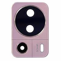 VETRO FOTOCAMERA CAMERA GLASS PER XIAOMI 13 LITE 5G CON FRAME PINK