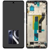 TOUCH SCREEN DISPLAY ORIGINALE PER XIAOMI 13 LITE 5G CON FRAME NERO