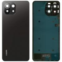 COPRIBATTERIA BACK COVER ORIGINAL PER XIAOMI MI 11 LITE 5G CON VETRO FOTOCAMERA NERO