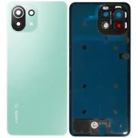 COPRIBATTERIA BACK COVER ORIGINAL PER XIAOMI MI 11 LITE 5G CON VETRO FOTOCAMERA VERDE