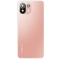 COPRIBATTERIA BACK COVER PER XIAOMI MI 11 LITE 5G NE CON VETRO FOTOCAMERA PINK