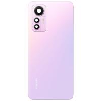 COPRIBATTERIA BACK COVER ORIGINAL PER XIAOMI MI 12 LITE 5G CON VETRO FOTOCAMERA PINK