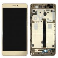 TOUCH SCREEN DISPLAY PER XIAOMI MI 4S CON FRAME GOLD