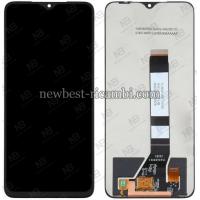 TOUCH SCREEN DISPLAY ORIGINALE PER XIAOMI POCO M3 / REDMI 9T NERO RIGENERATO