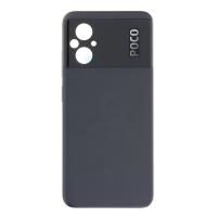 COPRIBATTERIA BACK COVER PER XIAOMI POCO M5 4G NERO