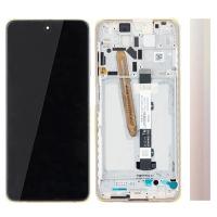 TOUCH SCREEN DISPLAY ORIGINALE PER XIAOMI POCO X3 PRO CON FRAME (SERVICE PACK) GOLD