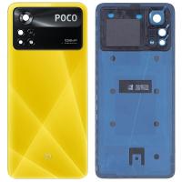 COPRIBATTERIA BACK COVER ORIGINAL PER XIAOMI POCO X4 PRO 5G CON VETRO FOTOCAMERA GIALLO