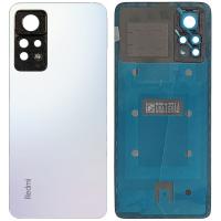 COPRIBATTERIA BACK COVER ORIGINAL PER XIAOMI REDMI NOTE 11 PRO 4G CON FRAME SENZA VETRO FOTOCAMERA BIANCO