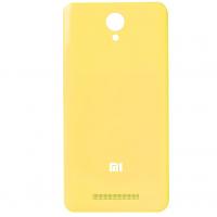 COPRIBATTERIA BACK COVER PER XIAOMI REDMI NOTE 2 GIALLO