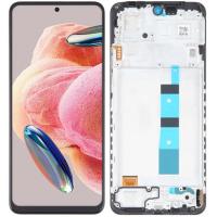 TOUCH SCREEN DISPLAY PER XIAOMI REDMI NOTE 12 4G 23021RAA2Y OLED CON FRAME NERO