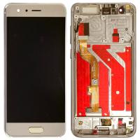 TOUCH SCREEN DISPLAY PER HUAWEI HONOR 9 ORIGINAL CON FRAME GOLD