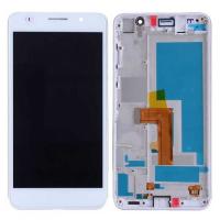 TOUCH SCREEN DISPLAY PER HUAWEI HONOR 6 ORIGINAL CON FRAME BIANCO