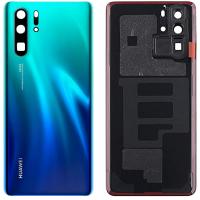 COPRIBATTERIA BACK COVER PER HUAWEI P30 PRO ORIGINAL AURORA BLU