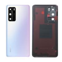 COPRIBATTERIA BACK COVER PER HUAWEI P40 ORIGINAL ICE BIANCO