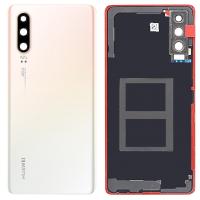 COPRIBATTERIA BACK COVER PER HUAWEI P30 ORIGINAL BIANCO