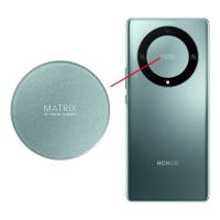 VETRO POSTERIORE MATRIX PER HUAWEI HONOR MAGIC 5 LITE 5G RMO-NX1 VERDE