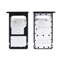 CARRELLO SIM TRAY PER HUAWEI Y7 2017 NERO