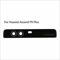 VETRO FOTOCAMERA CAMERA GLASS PER HUAWEI P9 PLUS NERO