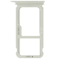 CARRELLO SIM TRAY PER HUAWEI P10 PLUS BIANCO