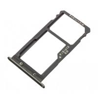 CARRELLO SIM TRAY PER HUAWEI G8 NERO