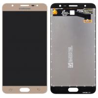 TOUCH SCREEN DISPLAY PER SAMSUNG GALAXY J7 PRIME G610 RIGENERATO GOLD