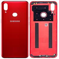 COPRIBATTERIA BACK COVER PER SAMSUNG GALAXY A10S 2019 A107 ROSSO ORIGINALE