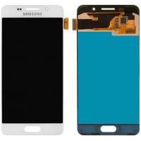 TOUCH SCREEN DISPLAY PER SAMSUNG GALAXY A3 2016 A310 RIGENERATO BIANCO