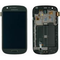 TOUCH SCREEN DISPLAY PER SAMSUNG GALAXY EXPRESS i8730 CON FRAME NERO ORIGINALE