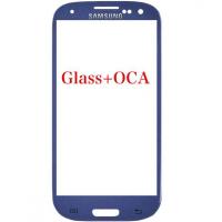 VETRO GLASS + OCA PER SAMSUNG GALAXY S3 l9300 BLU