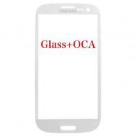 VETRO GLASS + OCA PER SAMSUNG GALAXY S3 l9300 BIANCO