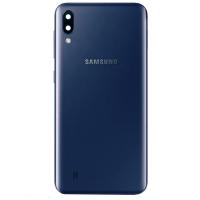 COPRIBATTERIA BACK COVER PER SAMSUNG GALAXY M10 2019 M105 BLU ORIGINALE