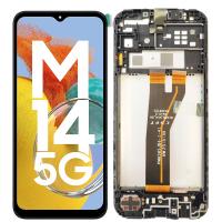 TOUCH SCREEN DISPLAY PER SAMSUNG GALAXY M14 5G M146B CON FRAME SERVICE PACK