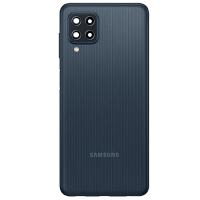 COPRIBATTERIA BACK COVER PER SAMSUNG GALAXY M22 M225 CON VETRO FOTOCAMERA NERO ORIGINALE