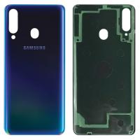 COPRIBATTERIA BACK COVER PER SAMSUNG GALAXY M40 M405 BLU ORIGINALE