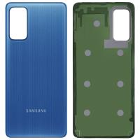 COPRIBATTERIA BACK COVER PER SAMSUNG GALAXY M52 5G M526 BLU ORIGINALE