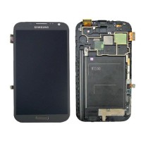 TOUCH SCREEN DISPLAY PER SAMSUNG GALAXY NOTE 2 N7100 CON FRAME GREY