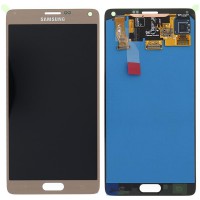 TOUCH SCREEN DISPLAY PER SAMSUNG GALAXY NOTE 4 N910F GOLD ORIGINALE SERVICE PACK