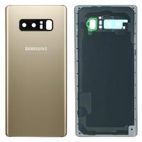 COPRIBATTERIA BACK COVER PER SAMSUNG GALAXY NOTE 8 N950 CON VETRO FOTOCAMERA GOLD ORIGINAL