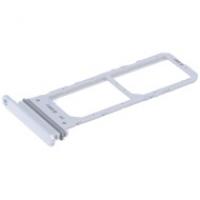 CARRELLO SIM TRAY PER SAMSUNG GALAXY NOTE 10 N970 SILVER