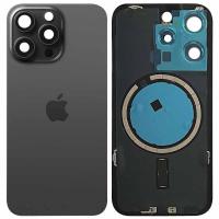 SCOCCA CON FRAME PER APPLE IPHONE 15 PRO NERO