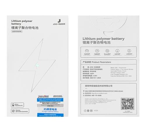 BATTERIA APPLE PER IPHONE XS (JCID) MAGGIORATA 3020mAh 