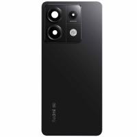 BACK COVER PER XIAOMI REDMI NOTE 13 PRO 5G CON VETRO FOTOCAMERA NERO