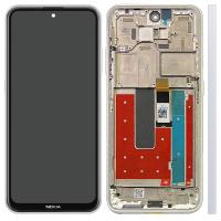 TOUCH SCREEN DISPLAY PER NOKIA X10 TA-1332 CON FRAME BIANCO