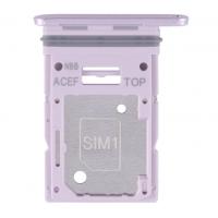 CARRELLO SIM TRAY PER SAMSUNG GALAXY A55 5G A556 ROSA