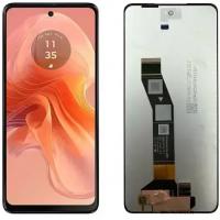 TOUCH SCREEN DISPLAY PER MOTOROLA MOTO G04 XT2421-3 / G04S  / G24 XT2323-3 NERO