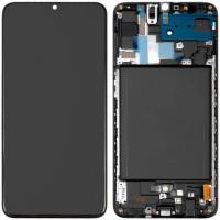 TOUCH SCREEN DISPLAY PER SAMSUNG A70 2019 A705 CON FRAME OLED OEM