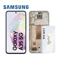 TOUCH SCREEN DISPLAY PER SAMSUNG GALAXY A35 5G A356 SERVICE PACK BLU